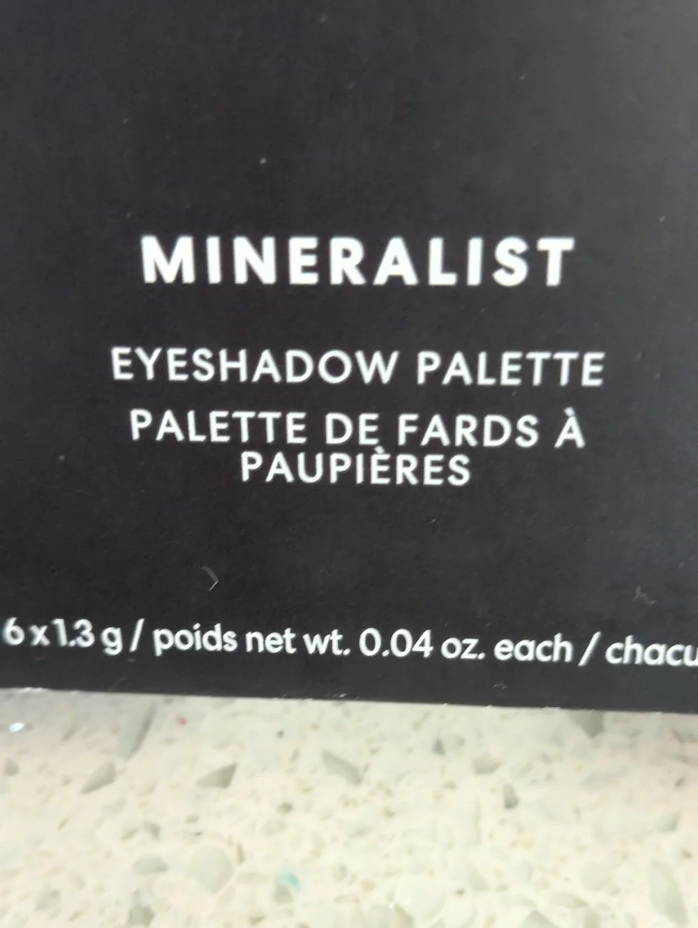 bareMinerals Black Mineralist Eyeshadow Palette Heathered Colors